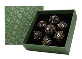 LPG Dice: Xeno Hollow Dice Set - Ancient Bronze