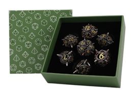 LPG Dice: Xeno Hollow Dice Set - Bloodied Metal