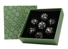 LPG Dice: Tentacular Dice Set - Tarnished Gold