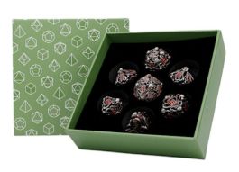 LPG Dice: Tentacular Dice Set - Bloodied Metal