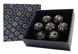 LPG Dice: RPG Set - Hollow Vines