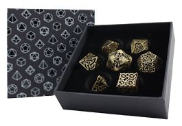 LPG Dice: RPG Set - Hollow Celtic