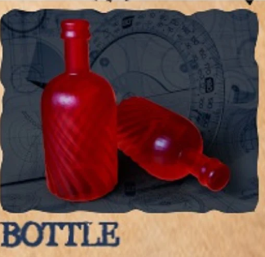 Board Game Upgrade: Painted Resin 10-pack Resource Tokens - Red Bottle