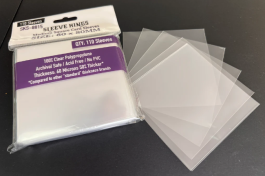 Sleeve Kings: Medium Square Card Sleeves 80mm x 80mm (110)