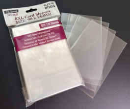 Sleeve Kings: "8XL" Sleeves 90mm x 140mm (110)