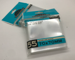 Sleeve Kings: Square Card Sleeves 70mm x 70mm (55)