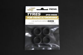 Meng 1/35 Tyres for Vehicle/Diorama(4pcs)