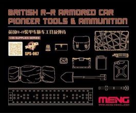 Meng BRITISH R-R ARMORED CAR PIONEER TOOLS & AMMUNITIONS (RESIN)