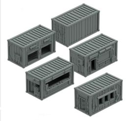Monster Scenery: Containers - Hab Containers