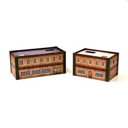 Monster Scenery: Metropolis - Small and Medium Rectangle Concrete Buildings