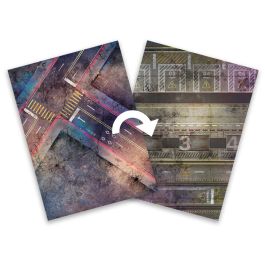 Cyberpunk RED: Combat Zone - 22in x 30in Combat Zone Game Mat
