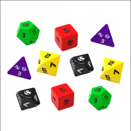 Cyberpunk RED: Combat Zone - ReAction Dice