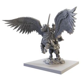 Kings of War 3rd Edition: Halfling General on Winged Aralez