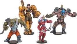 Dreadball Season 5: Strike Zone Stunners, All Star Pack (4)