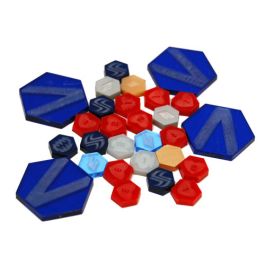 Dreadball: Xtreme Premium Acrylic Counters (Blue)