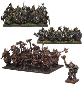 Kings of War: Abyssal Dwarf Army (40)