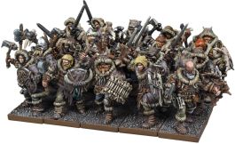 Kings Of War: Northern Alliance - Tribesmen Regiment