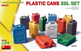 MiniArt 1/24 Plastic Cans 20L Set