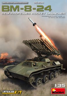 MiniArt BM-8-24 Self-Propelled Rocket Launcher. Interior Kit (1/35)
