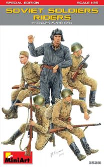 MiniArt Soviet Soldiers Riders. Special Edition (1/35)