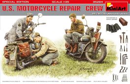MiniArt U.S. Motorcycle Repair Crew. Special Edition (1/35)