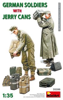 MiniArt 1/35 German Soldiers w/Jerry Cans