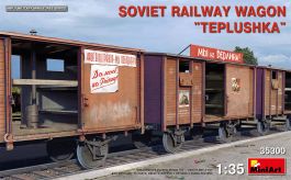 MiniArt Soviet Railway Wagon 'Teplushka'