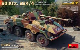 MiniArt 1/35 Sd.Kfz. 234/4 Schwerer Panzerspahwagen 7,5 cm. Interior Kit