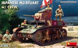 MiniArt 1/35 Japanese M3 Stuart w/Crew