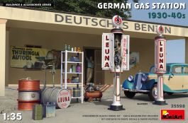 MiniArt 1/35 German Gas Station 1930-40s