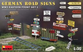 MiniArt 1/35 German Road Signs WW2 (Eastern Front Set 1)