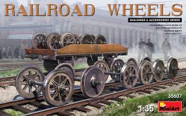 MiniArt 1/35 Railroad Wheels