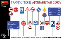 MiniArt 1/35 Traffic Signs Afghanistan. 2000's