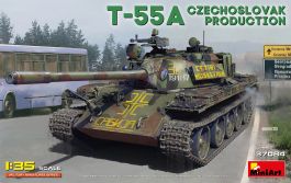MiniArt 1/35 T-55A Czechoslovak Prod. Tank