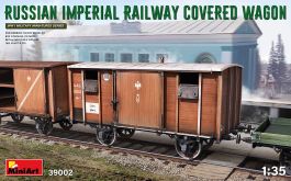 MiniArt Russian Imperial Railway Covered Wagon