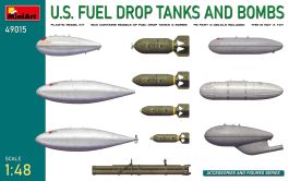 MiniArt 1/48 U.S. Fuel Drop Tanks and Bombs