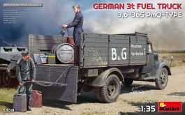 MiniArt 1/35 German 3t Fuel Truck 3,6-36S PmQ-Type