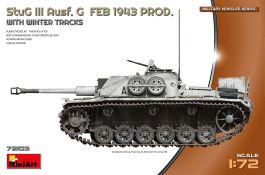 MiniArt 1/72 StuG III Ausf. G Feb 1943 Prod w/Winter Tracks