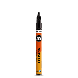 Molotow 127HS One4All Acrylic Marker #223 Metallic Black, 2mm