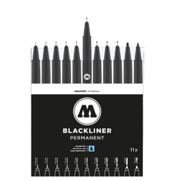 Molotow BLACKLINER Complete Set (11 Markers)