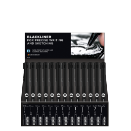 Molotow BLACKLINER Retail Display Rack (78 Markers total)