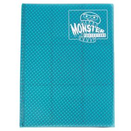Binder: 9-pocket: Monster: Holo Aqua Blue