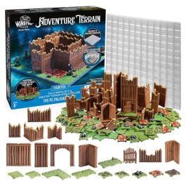 Monster Adventure Terrain: Painted: Palisades Builders & Baseplate (195pc)