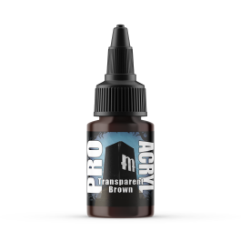 Pro Acryl: Transparent Brown (22ml)