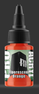 Pro Acryl: Fluorescent Orange