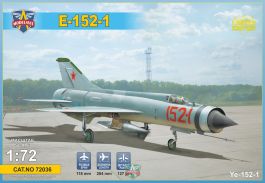 Modelsvit 1/72 Ye-152-1 experimental supersonic interceptor