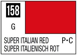 Mr Hobby Mr. Color 158 - Super Italian Red (Gloss/Primary Car) - 10ml (6 Pack)