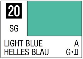 Mr Hobby Mr. Color 20 - Light Blue (Semi-Gloss/Aircraft) - 10ml (6 Pack)