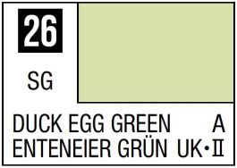 Mr Hobby Mr. Color 26 - Duck Egg Green (Semi-Gloss/Aircraft) - 10ml (6 Pack)