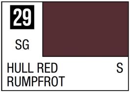 Mr Hobby Mr. Color 29 - Hull Red (Semi-Gloss/Ship) - 10ml (6 Pack)